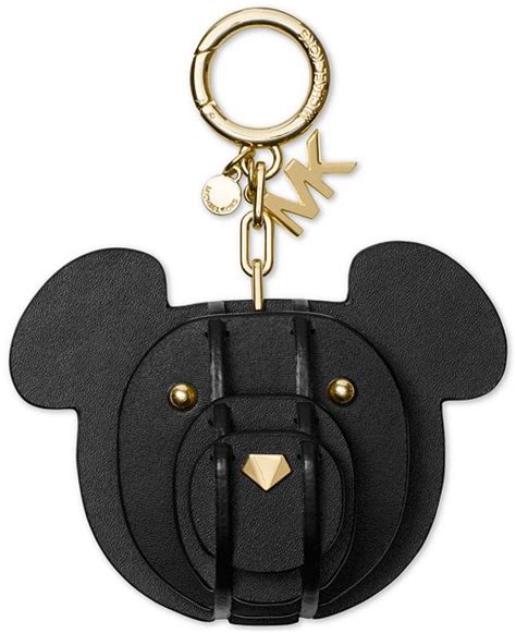 Michael Kors Signature 3D Bear Purse Charm Key Chain 